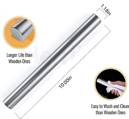 Premium Stainless Steel Rolling Pin